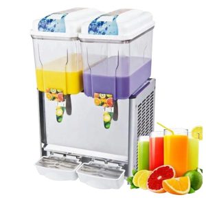 DISPENSADOR REFRIGERADO DE 2 TANQUES 18 LITROS