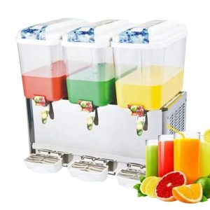 DISPENSADOR REFRIGERADO DE 3 TANQUE 18 LITROS