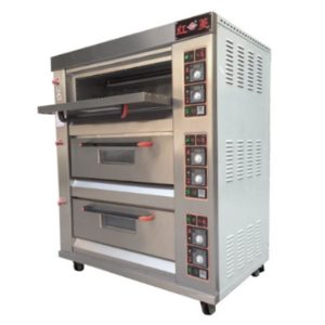 HORNO A GAS MULTIUSOS GRANDE DELUXE TRES CÁMARAS