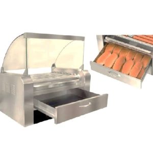 ASADOR DE SALCHICHAS 9 RODILLOS 24 SALCHICHAS ELECTRICO