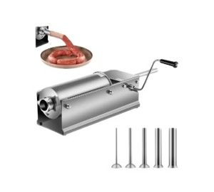 EMBUTIDORA MANUAL PARA CARNES HORIZONTAL 9L